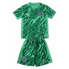 Conjunto (Camiseta+Pantalón Corto) Portero Inglaterra Euro 2024 Verde - Niño